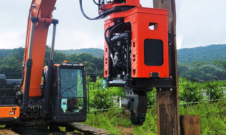 Side Grip Vibratory Hammer DPD-S