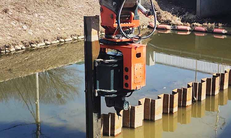 Side Grip Vibratory Hammer DPD-S