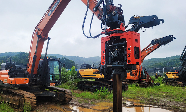 Side Grip Vibratory Hammer DPD-S