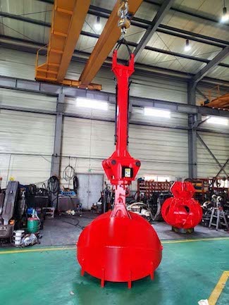 Round Hydraulic Clamshell Bucket YRC700 with Extension Arm